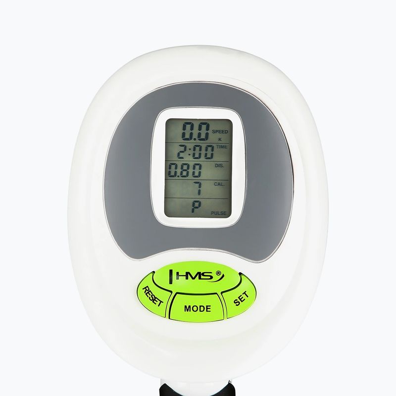 HMS stationary bicycle M9239 white/green 7