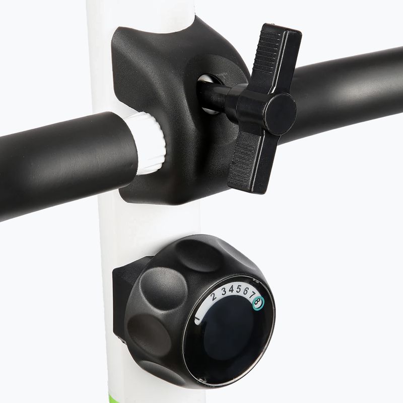 HMS stationary bicycle M9239 white/green 8