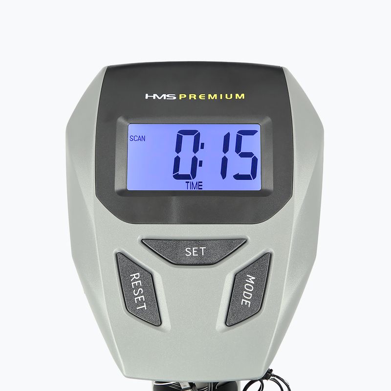 HMS stationary bicycle M0907 black-grey 17-01-029 6
