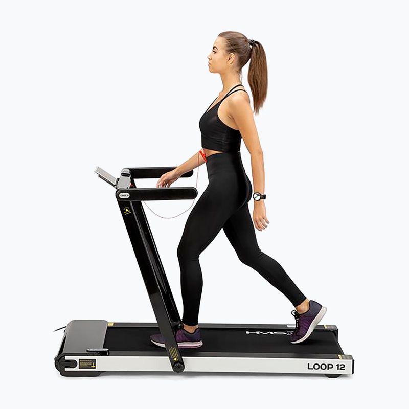 HMS LOOP12 electric treadmill black 8