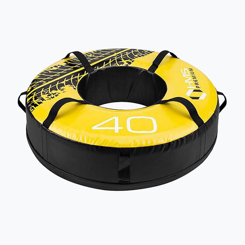 HMS PYT01 Premium 40kg training tyre black/yellow 3
