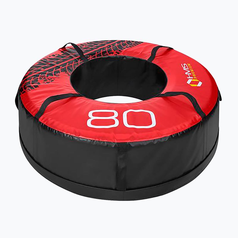 HMS PYT03 Premium 80kg training tyre black/red 3