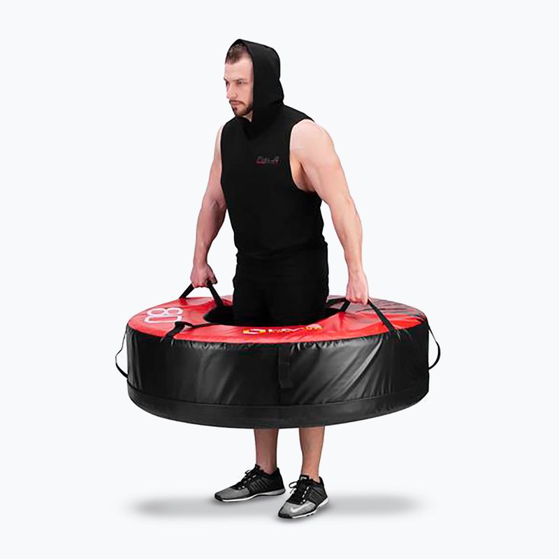 HMS PYT03 Premium 80kg training tyre black/red 7