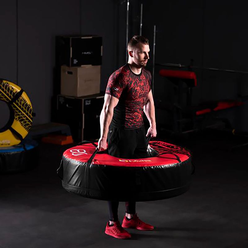 HMS PYT03 Premium 80kg training tyre black/red 10