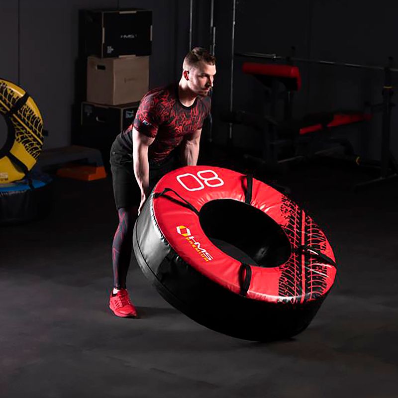 HMS PYT03 Premium 80kg training tyre black/red 11