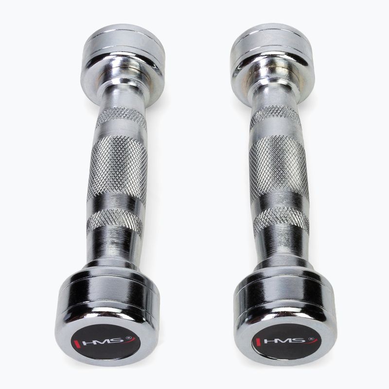 HMS CHD01 dumbbells 2 pcs. 1 kg silver 17-66-180 3