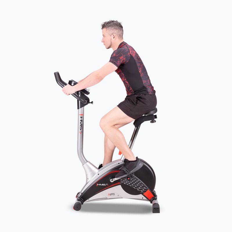 HMS stationary bicycle M6995 grey-black 17-01-041 7