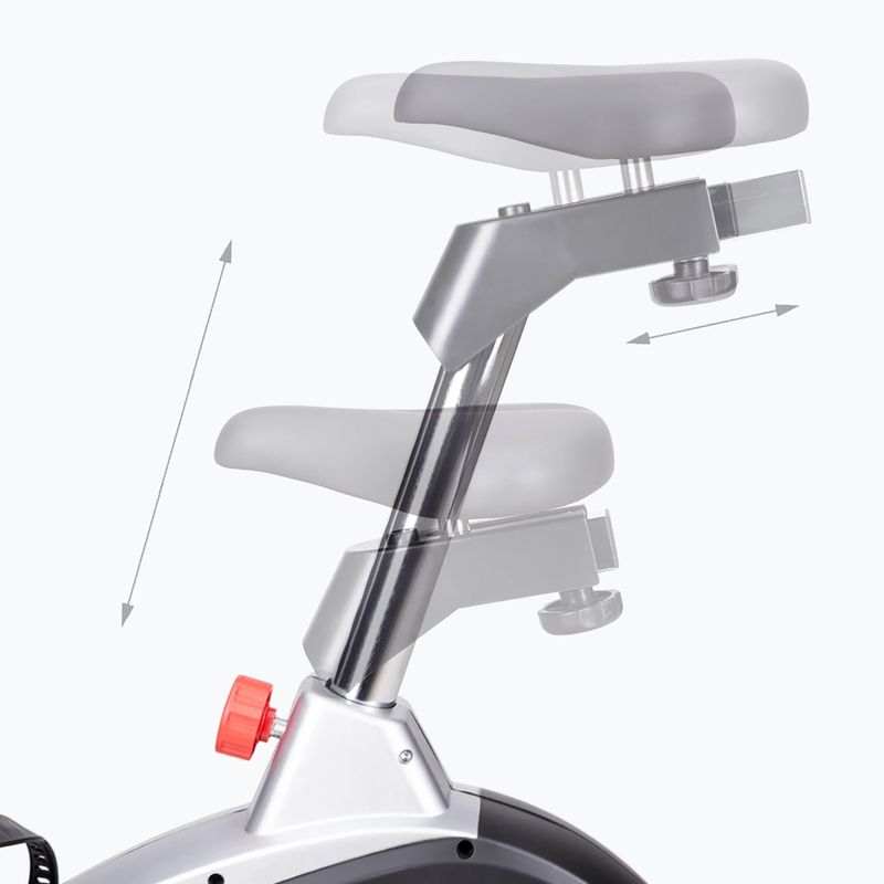 HMS stationary bicycle M6995 grey-black 17-01-041 9