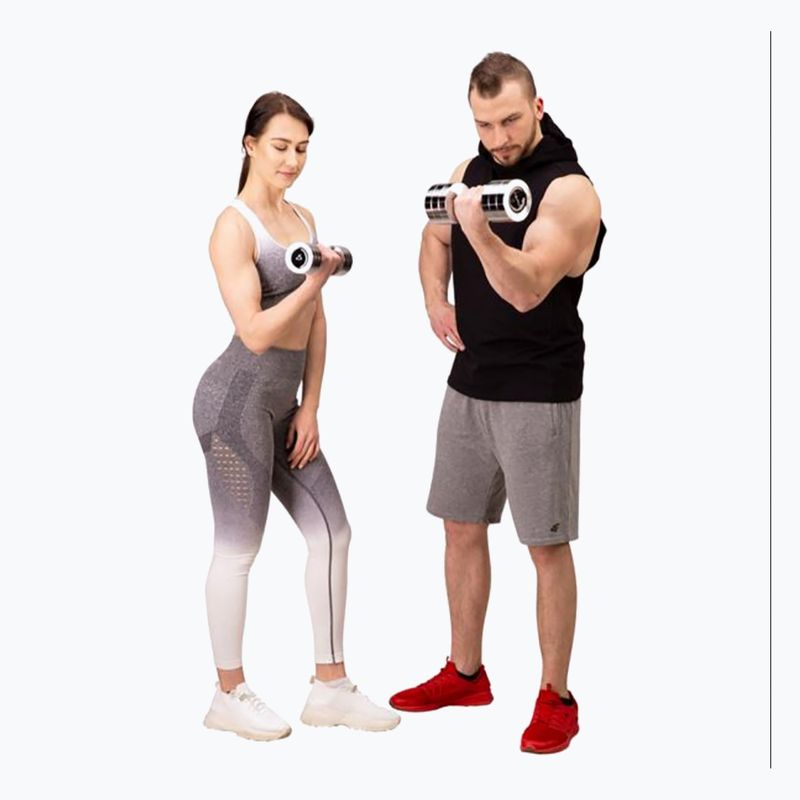 HMS CHD03 dumbbells 2 pcs. 3 kg silver 17-66-182 6