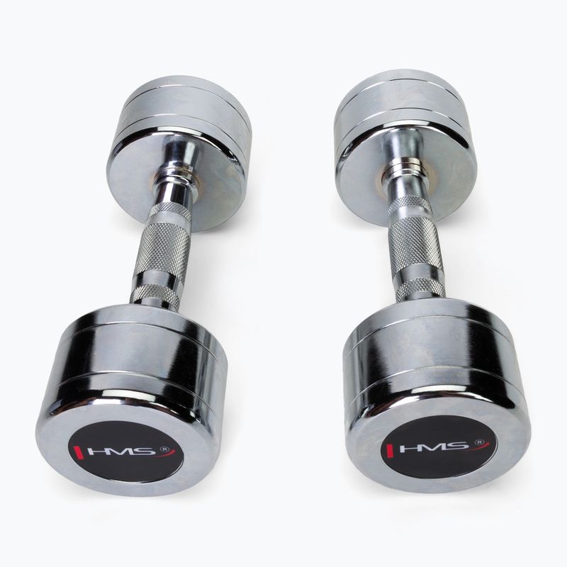 HMS CHD05 dumbbells 2 pcs. 5 kg silver 17-66-184 3