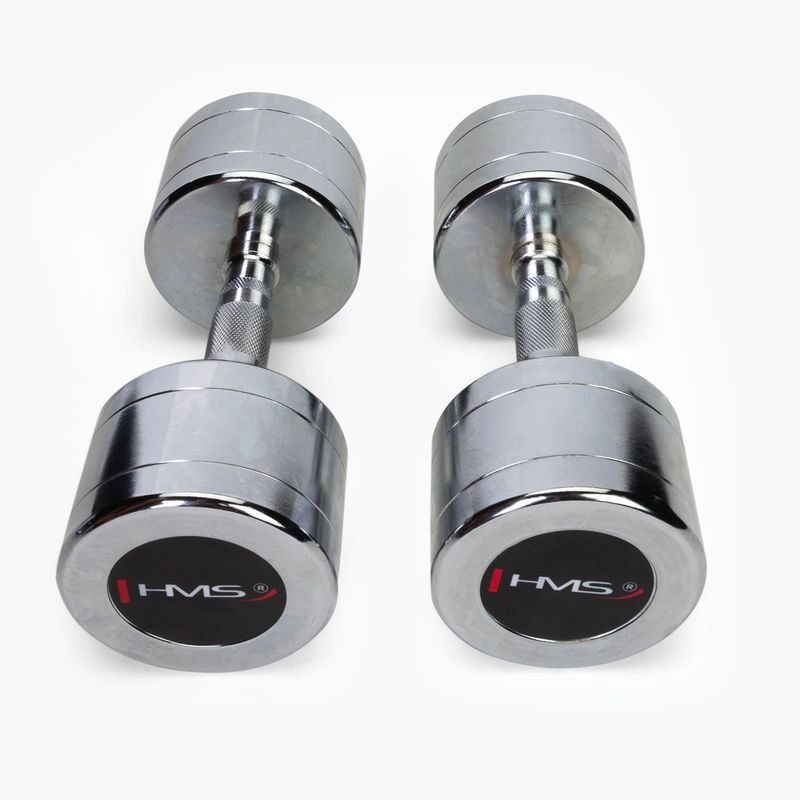 HMS CHD010 dumbbells 2 pcs. 10 kg silver 17-66-189 3