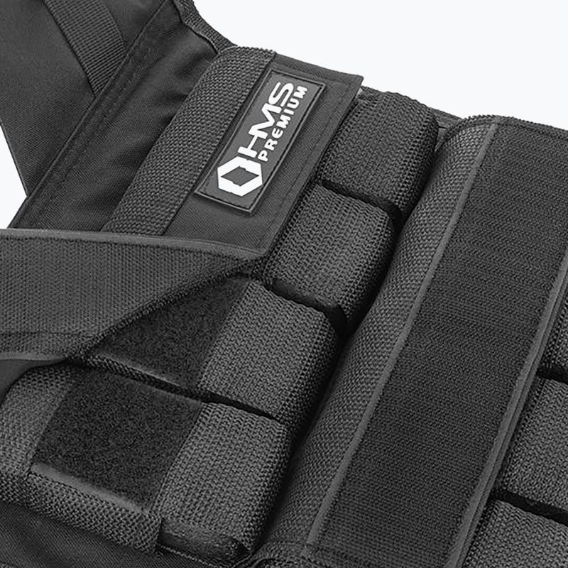 HMS KTO16 16 kg weight training vest black 6