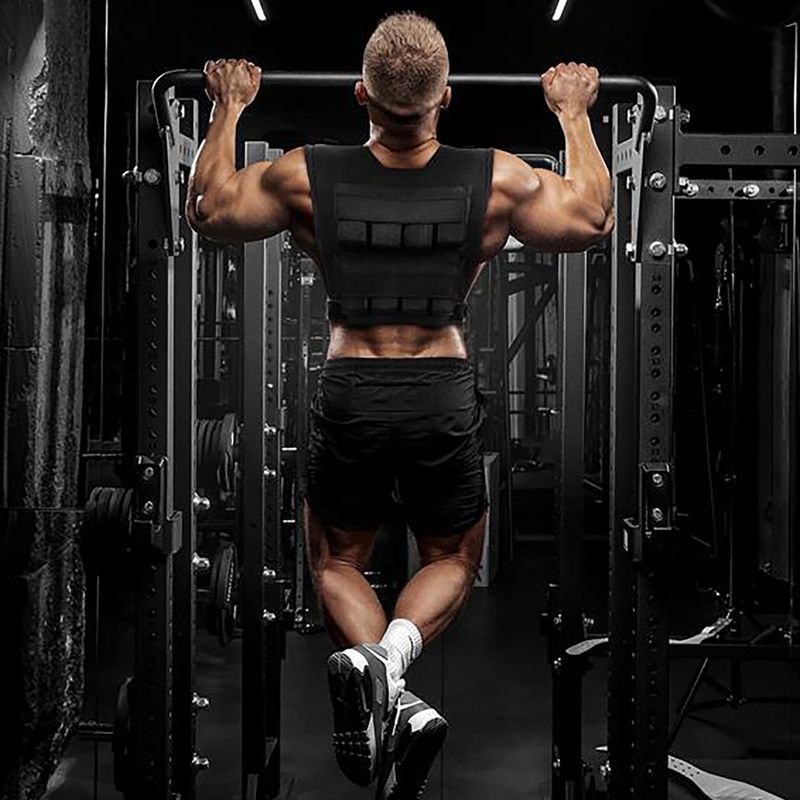 HMS KTO16 16 kg weight training vest black 9