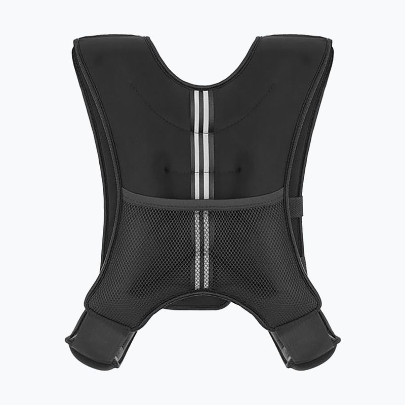 HMS KTO08 8kg weight training vest black 3