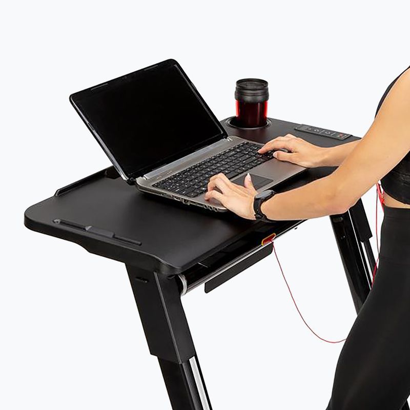 HMS LOOP12 Multi grey electric treadmill with desk 12