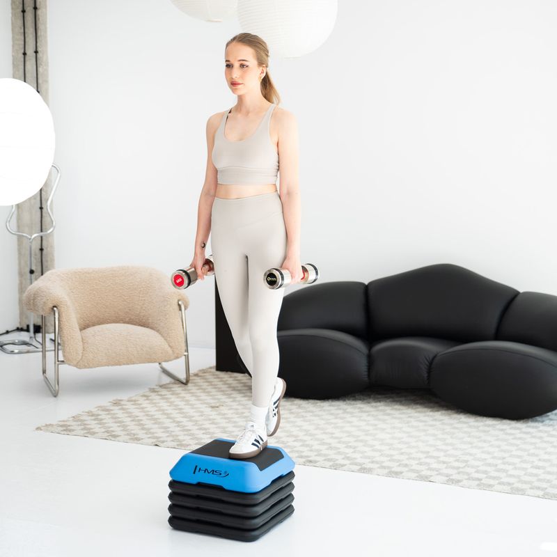HMS aerobics stepper AS001 Mini Commercial black/blue 4