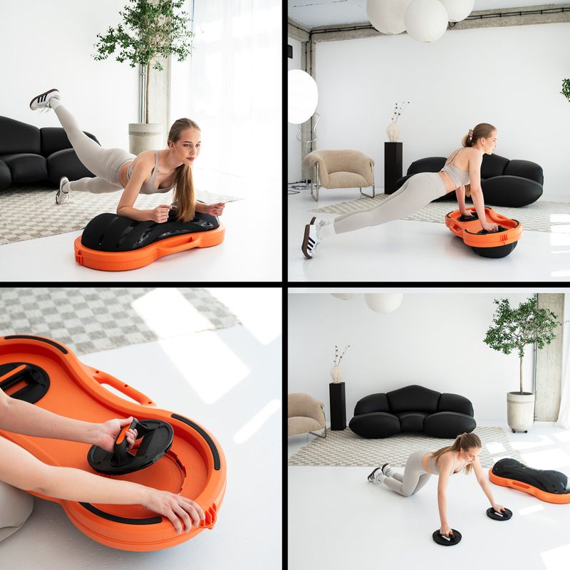 HMS BSX02 Commercial black/orange balancing platform 7