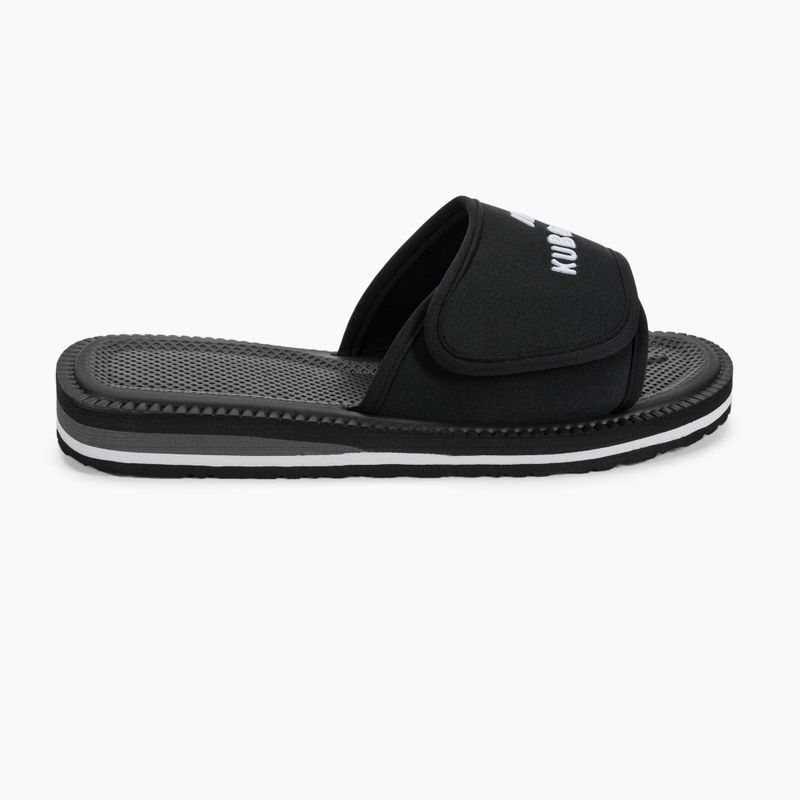 Kubota Velcro flip-flops black KKRZ01 2