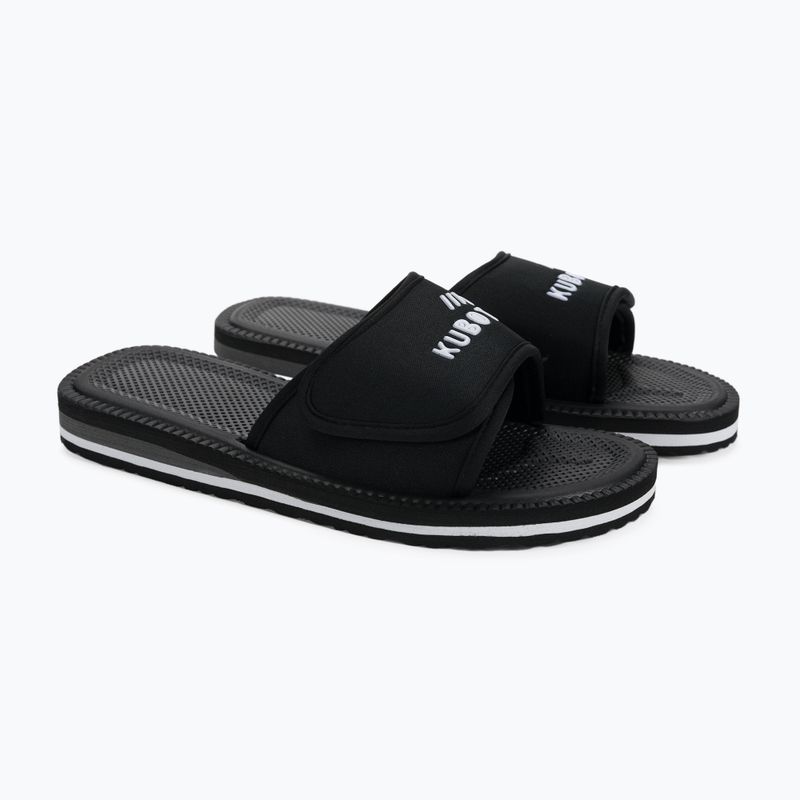 Kubota Velcro flip-flops black KKRZ01 5