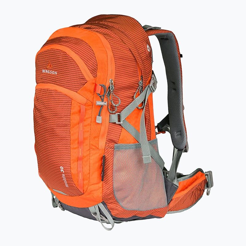 BERGSON Molde 30 l hiking backpack orange 2