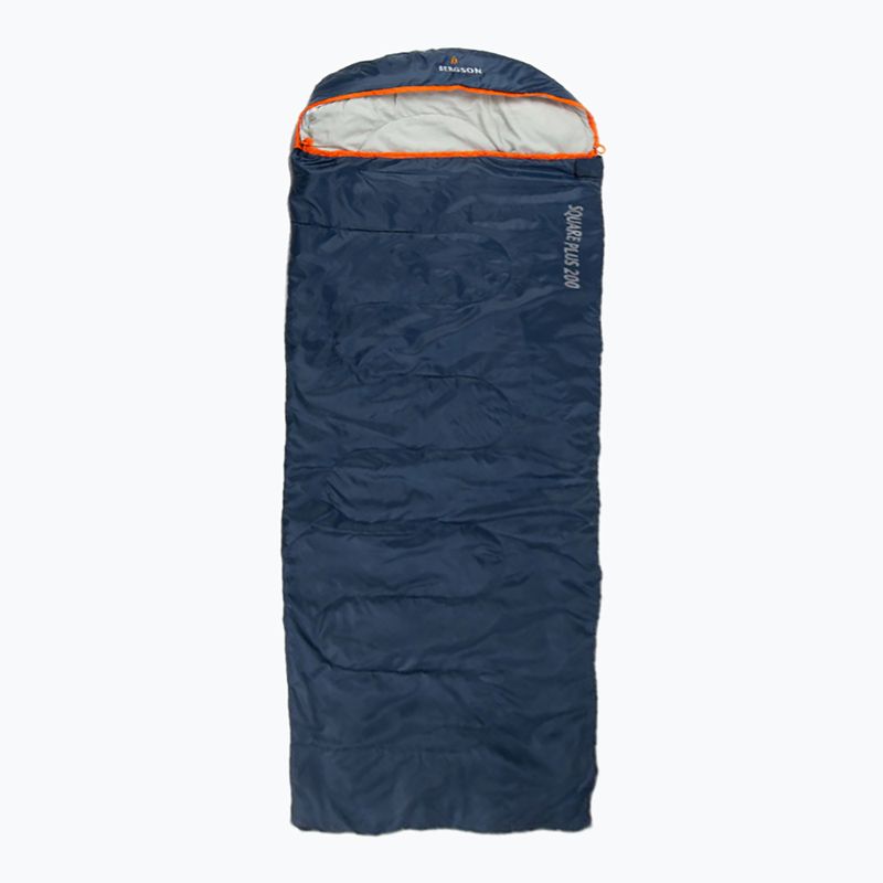 BERGSON Square Plus 200 dark denim sleeping bag