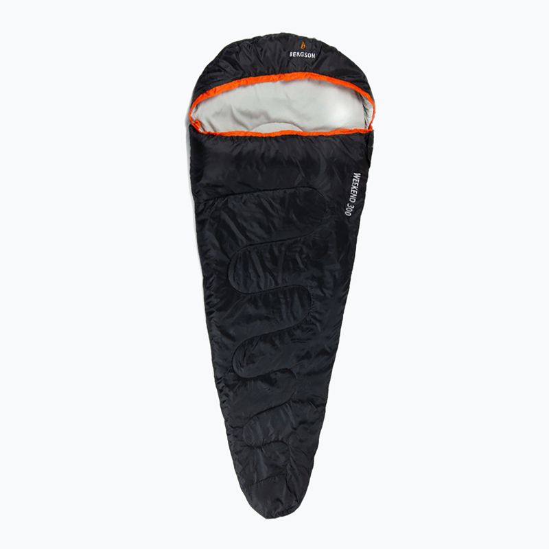 BERGSON Weekend 300 black sleeping bag