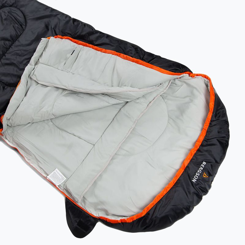 BERGSON Weekend 300 black sleeping bag 3