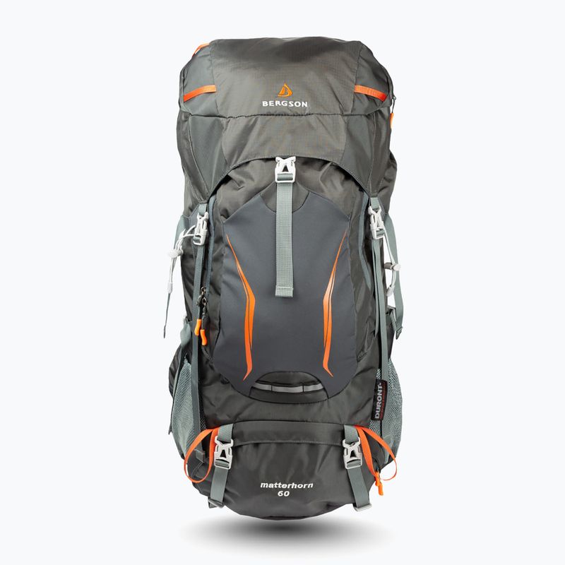 BERGSON Matterhorn 60 l trekking backpack grey