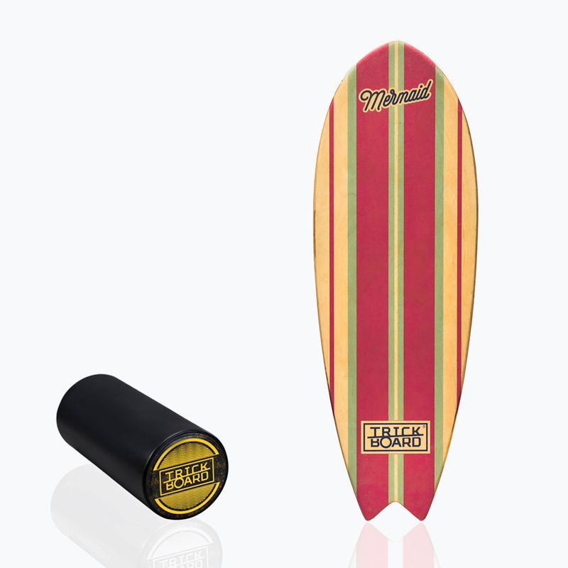 Trickboard Fish Mermaid red-brown balance board TB-17360 6