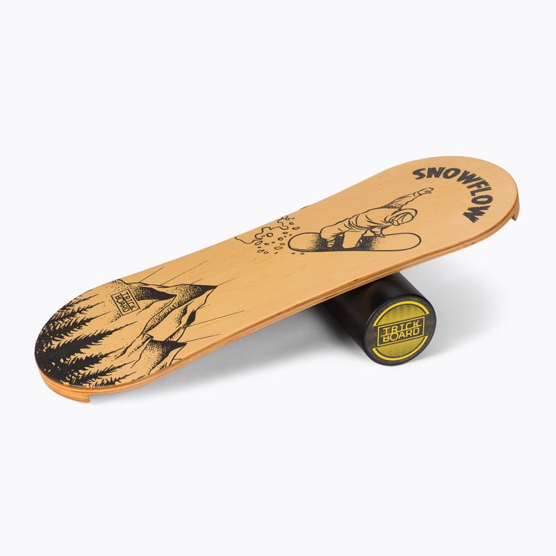 Trickboard Classic Snowflow beige balance board TB-17728