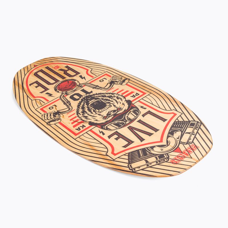 Skimboard PAKALOLO Ride L/XL black and beige PK-17827