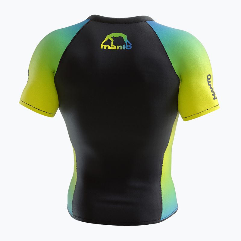 MANTO Rio men's Rashguard black MNR506_BLK_2S 2