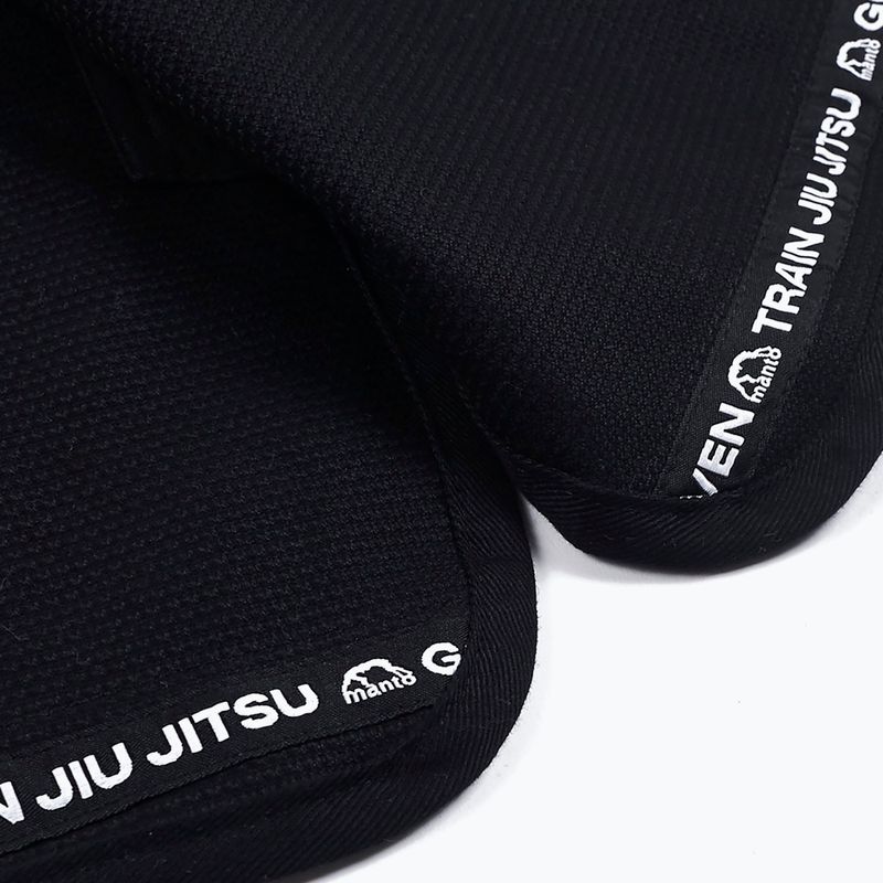 GI for men's Brazilian jiu-jitsu MANTO Heaven black MNG976_BLK 4