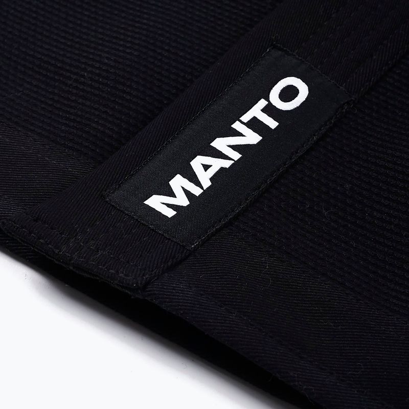 GI for men's Brazilian jiu-jitsu MANTO Heaven black MNG976_BLK 7