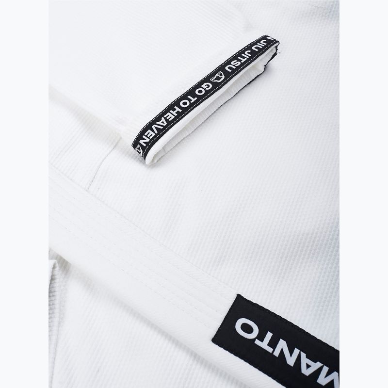 GI for Brazilian jiu-jitsu MANTO Heaven BJJ white 7