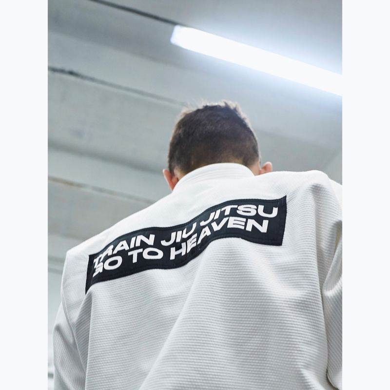 GI for Brazilian jiu-jitsu MANTO Heaven BJJ white 12