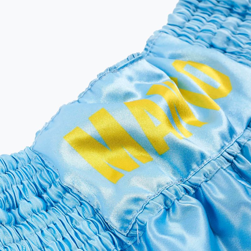 MANTO Muay Thai Shorts Dual blue 3