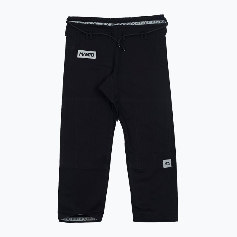 GI for men's Brazilian jiu-jitsu MANTO X4 black MNG978 3