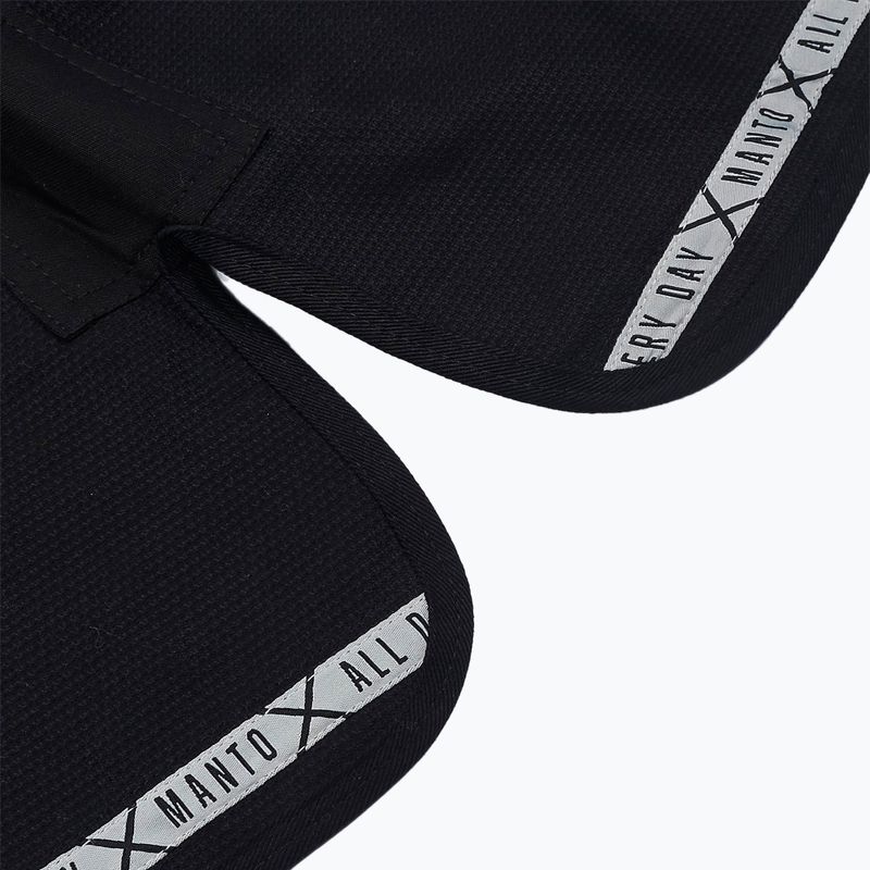 GI for men's Brazilian jiu-jitsu MANTO X4 black MNG978 5