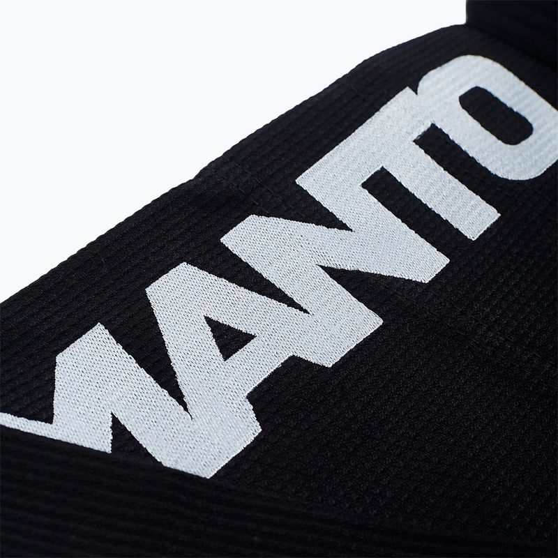 GI for men's Brazilian jiu-jitsu MANTO X4 black MNG978 7