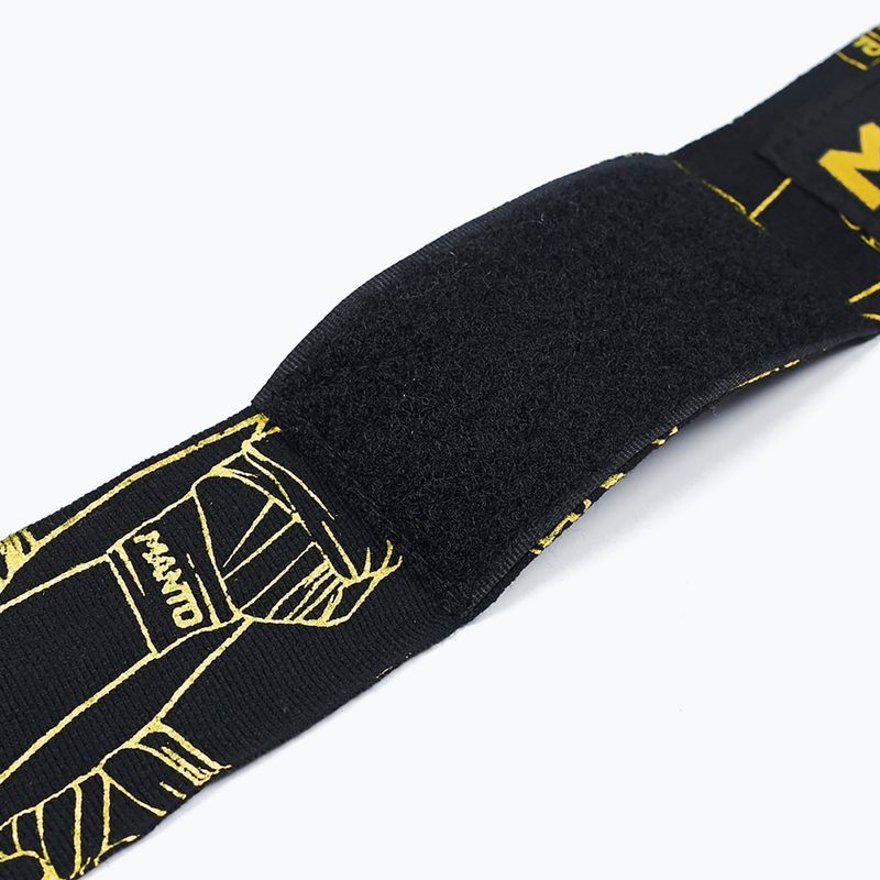 MANTO Punch black boxing bandages MNA884_BLK_9UN 3