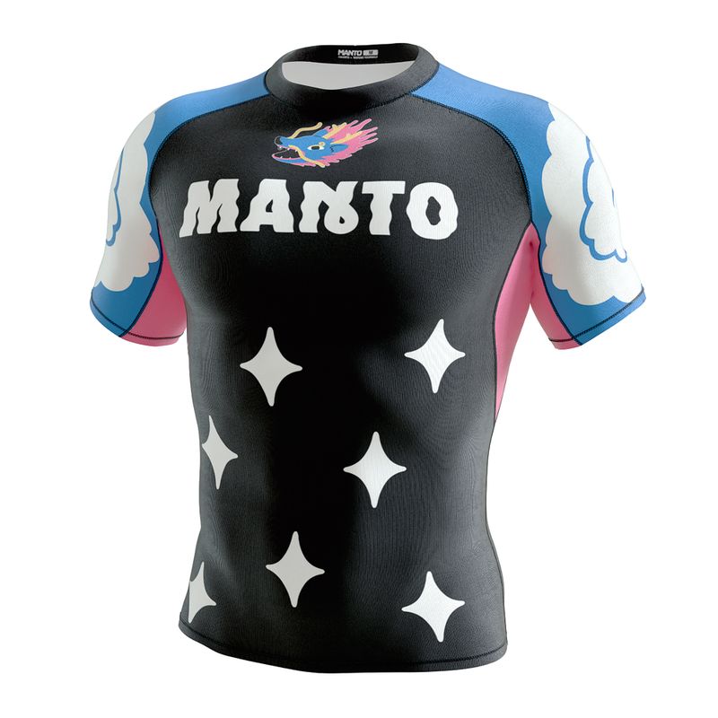MANTO Dragon men's Rashguard black MNR850_BLK_2S
