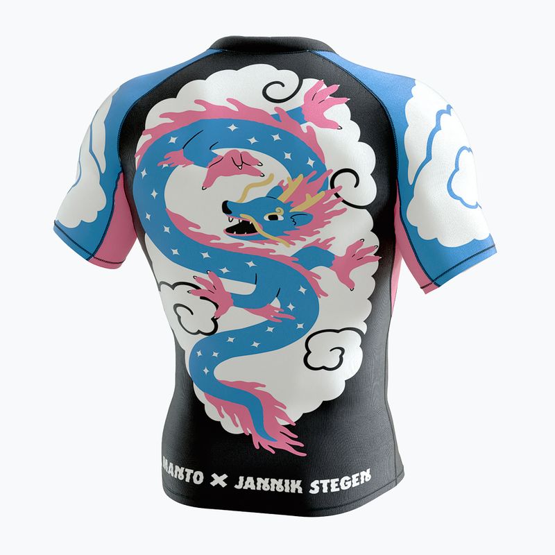 MANTO Dragon men's Rashguard black MNR850_BLK_2S 2