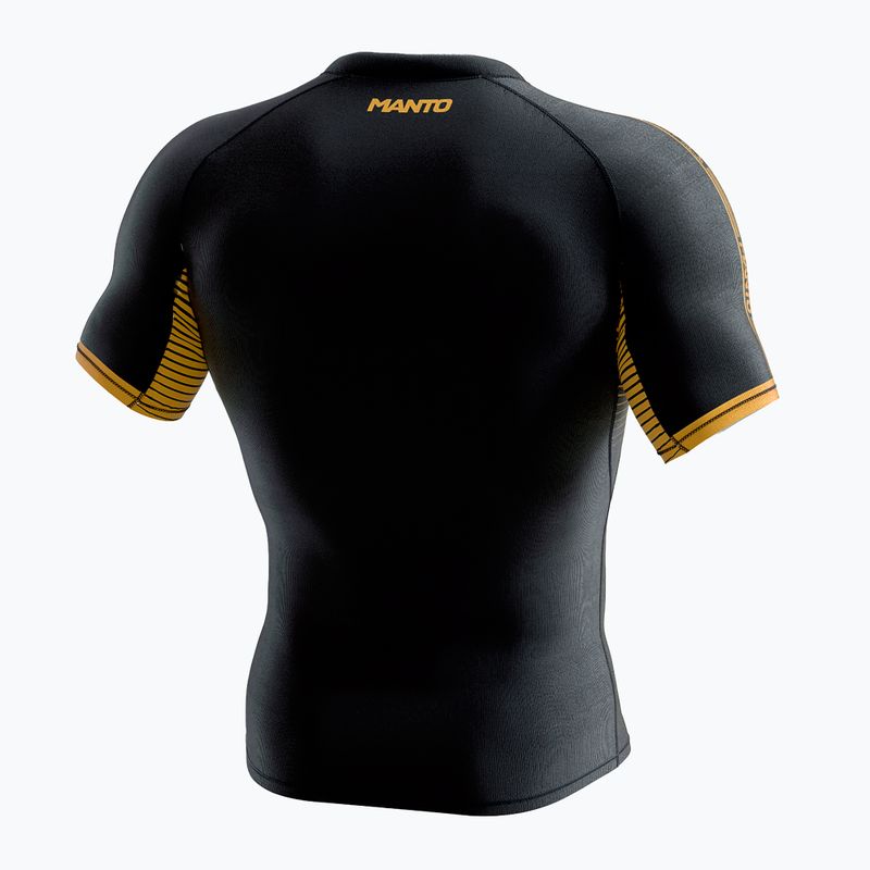 MANTO Stripe 2.0 men's rashguard black MNR851_BLK_2S 2