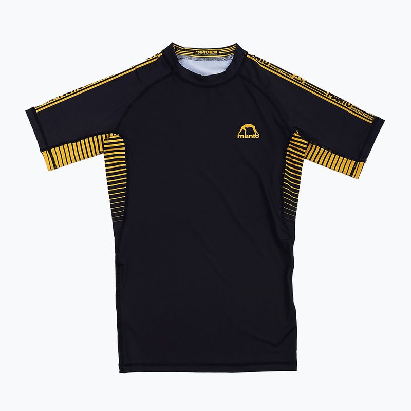 MANTO Stripe 2.0 men's rashguard black MNR851_BLK_2S 3