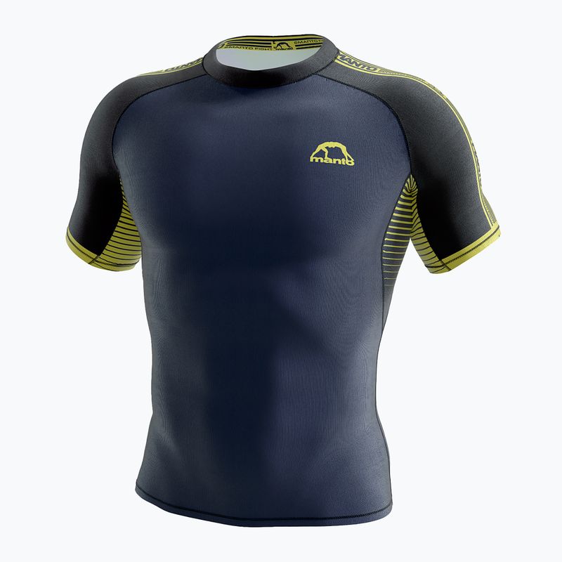 MANTO Stripe 2.0 men's Rashguard navy blue MNR851_NAV_2S