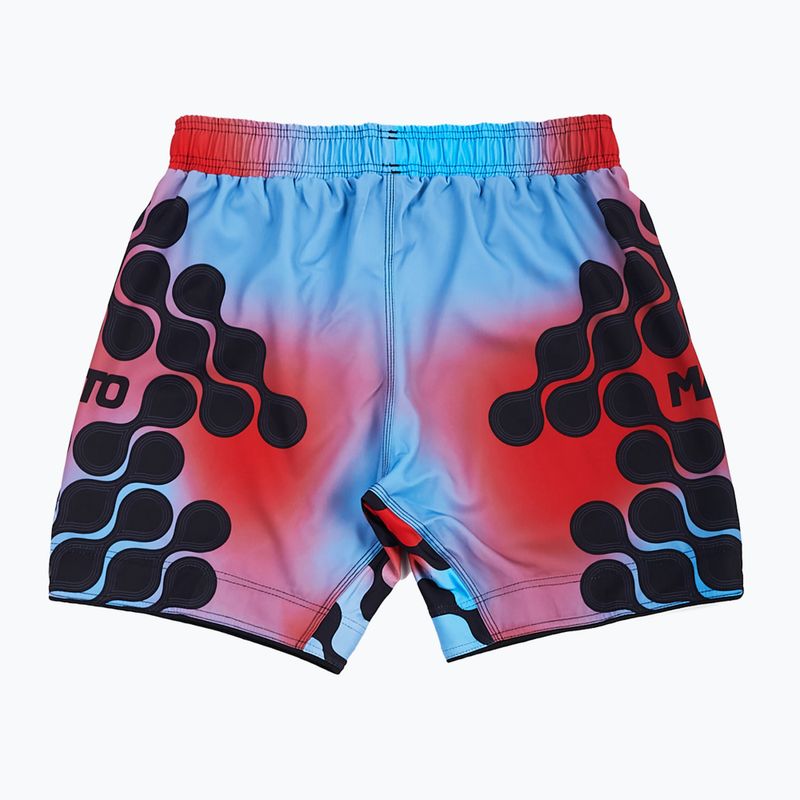 MANTO Organic men's training shorts red MNS006_RED_2S 2