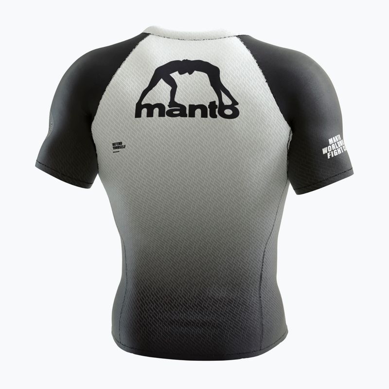 MANTO men's Rashguard Rank white MNR510_WHT_2S 2