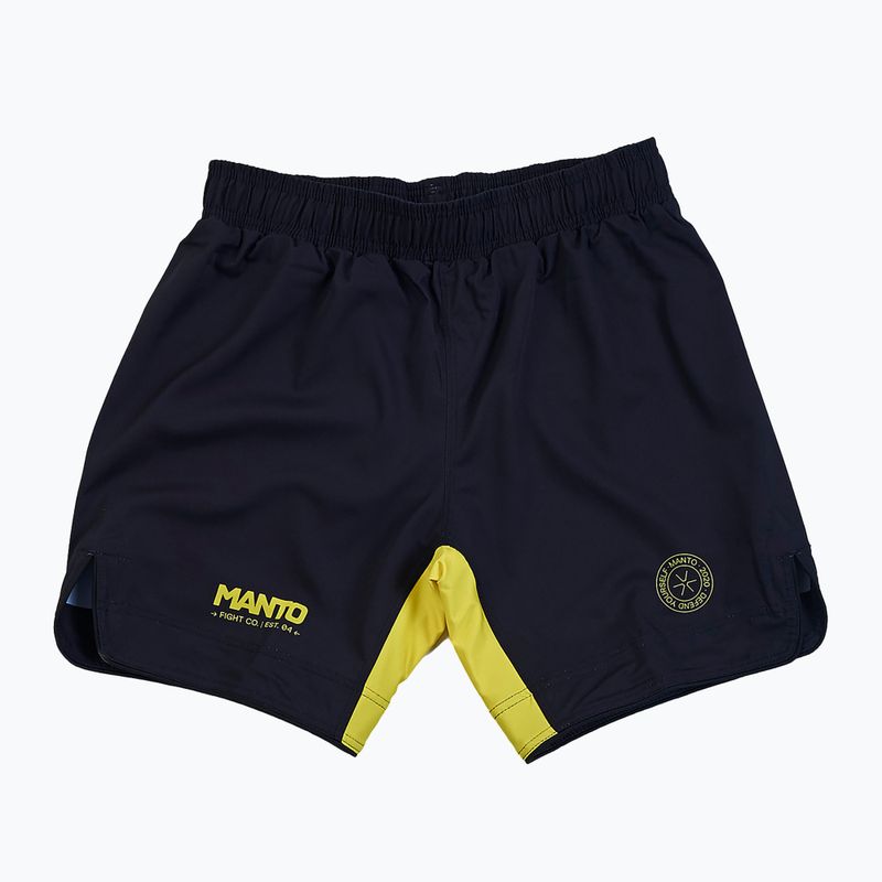 MANTO Alpha 2.0 men's training shorts black MNS009