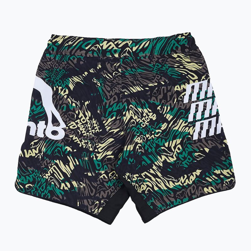 MANTO Distort moro men's training shorts MNS518 2